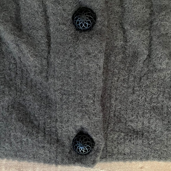 NWT - Free People Sloane Button Cardi in Gray - Picture 4 of 9